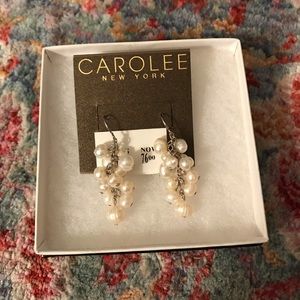 Carolee Pearl Earrings